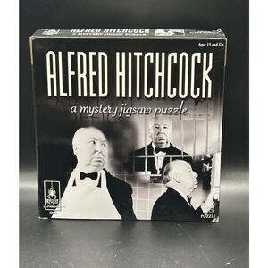 Alfred Hitchcock Mystery Jigsaw Puzzle Read Assemble Solve 1000 Pieces